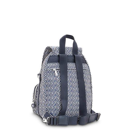 Kipling Firefly Up Printed Convertible Rugzak Grijs | BE 1582WN